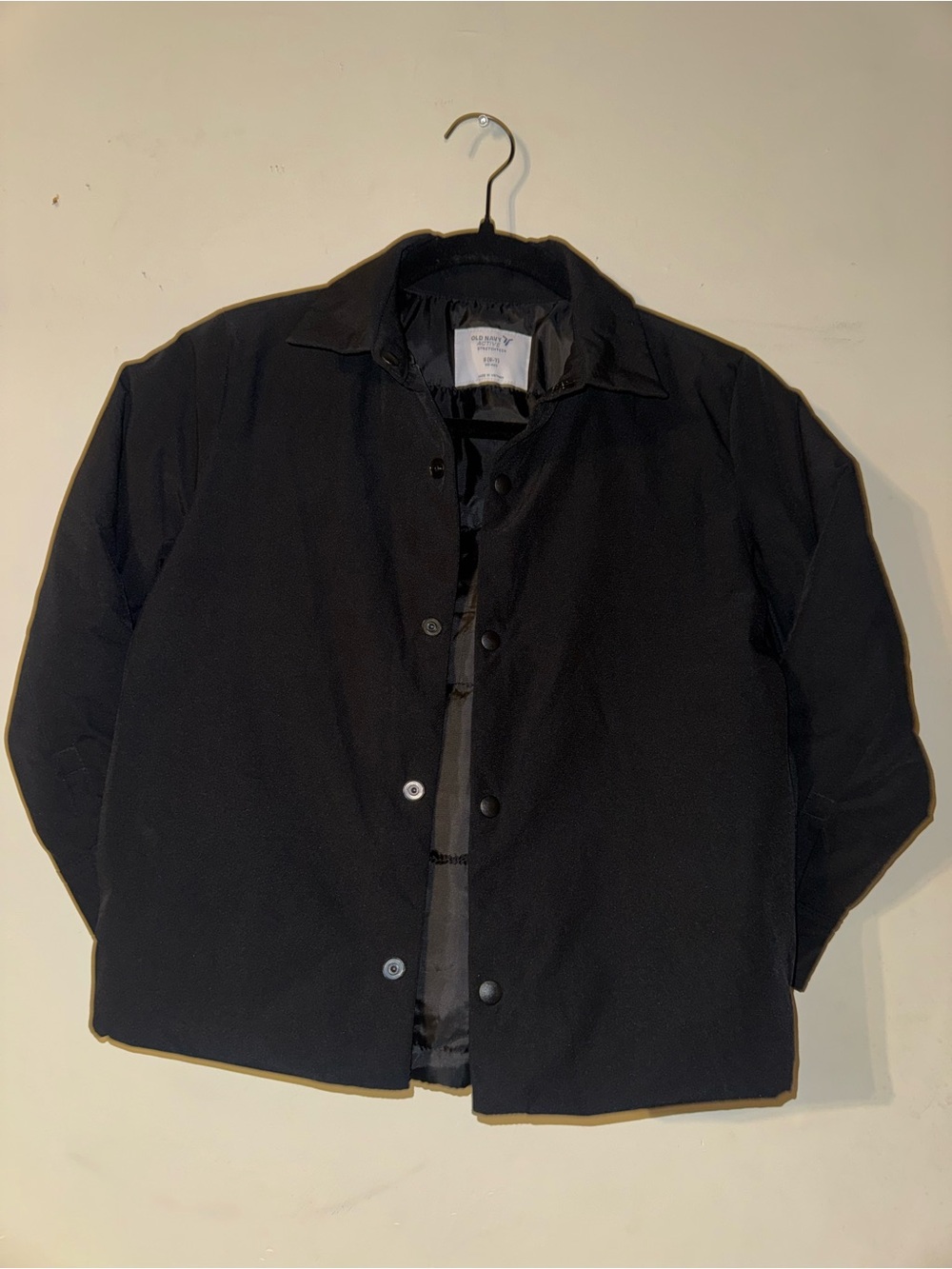 ‼️SALE‼️Old Navy kids Black Bomber-Style Jacket